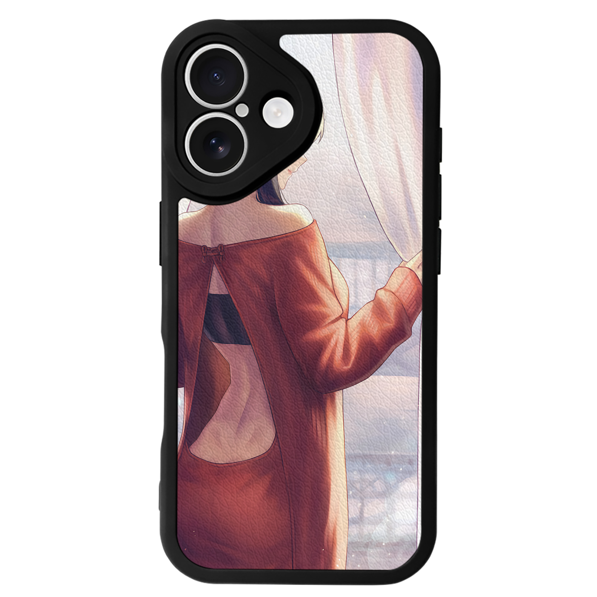 （画像用） SPY×FAMILY间谍家家酒 【iPhone 16シリーズ対応】シリコンスマホケース（レザー調） 材質：シリコン